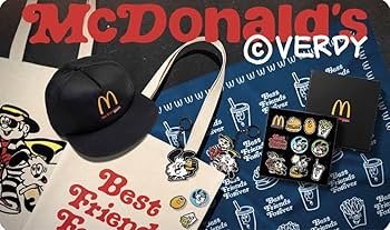 Amazon.co.jp: VERDY McDonald VICK マクドナルド トートバッグ